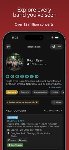Concert Archives Screenshot 6 of 9