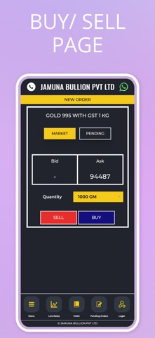 Jamuna Bullion iPhone screenshot