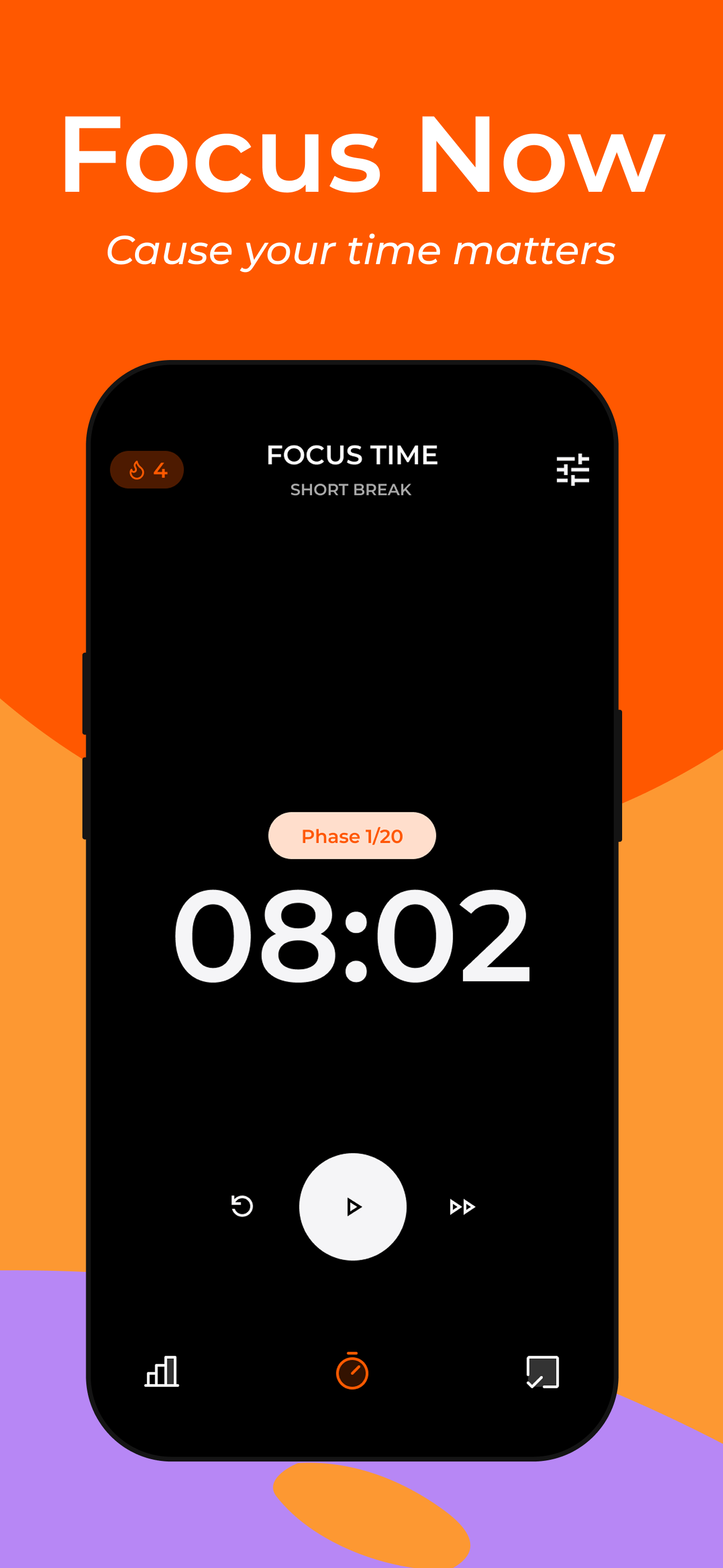 Focus Now - Pomodoro Timer
