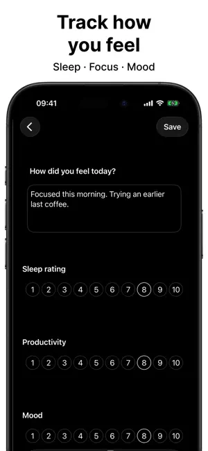 Clarity: Caffeine Tracker screenshot 4