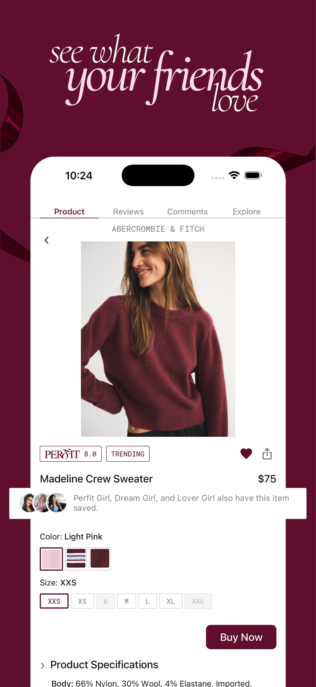 Perfit: Social Shopping screenshot 4