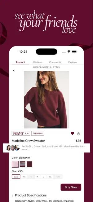 Perfit: Social Shopping screenshot 4