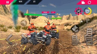 Offroad ATV Bike Desert Cross Screenshot