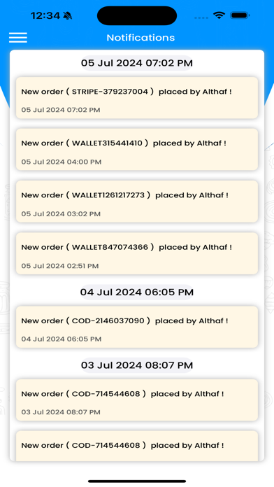 DeliveryForX Merchant Screenshot