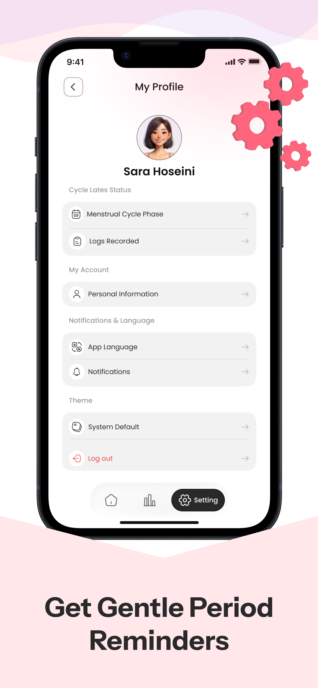 Flow: Cycle & Period Calendar screenshot 5