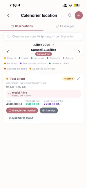 ALiNA Pro - Salon & Rental screenshot 2