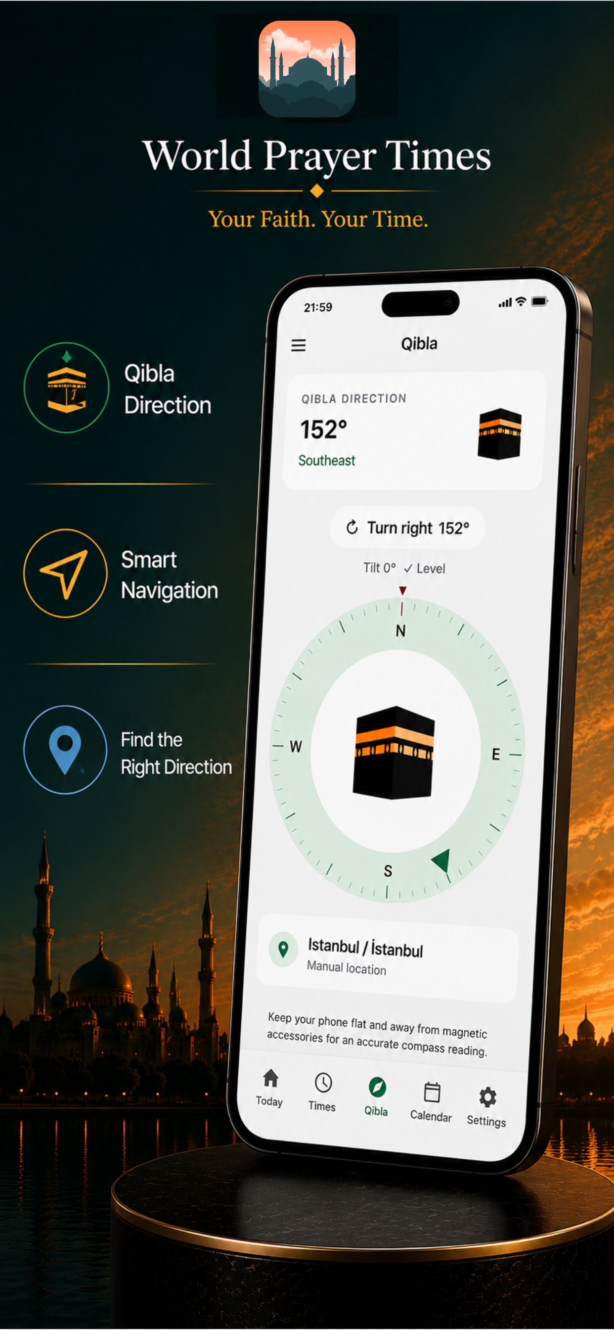 World Prayer Times Pro screenshot 4