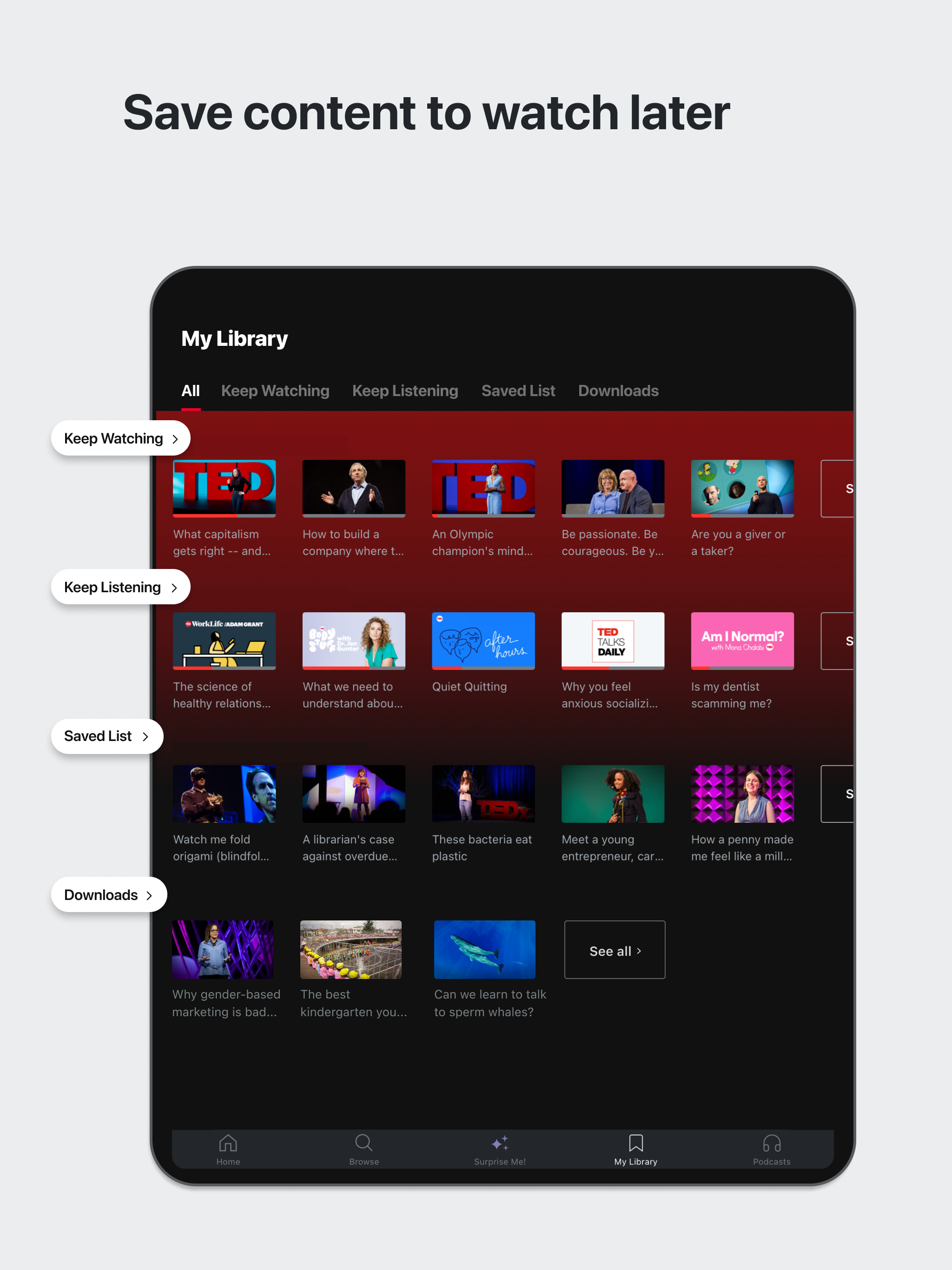 TED Talks: Watch and Learn