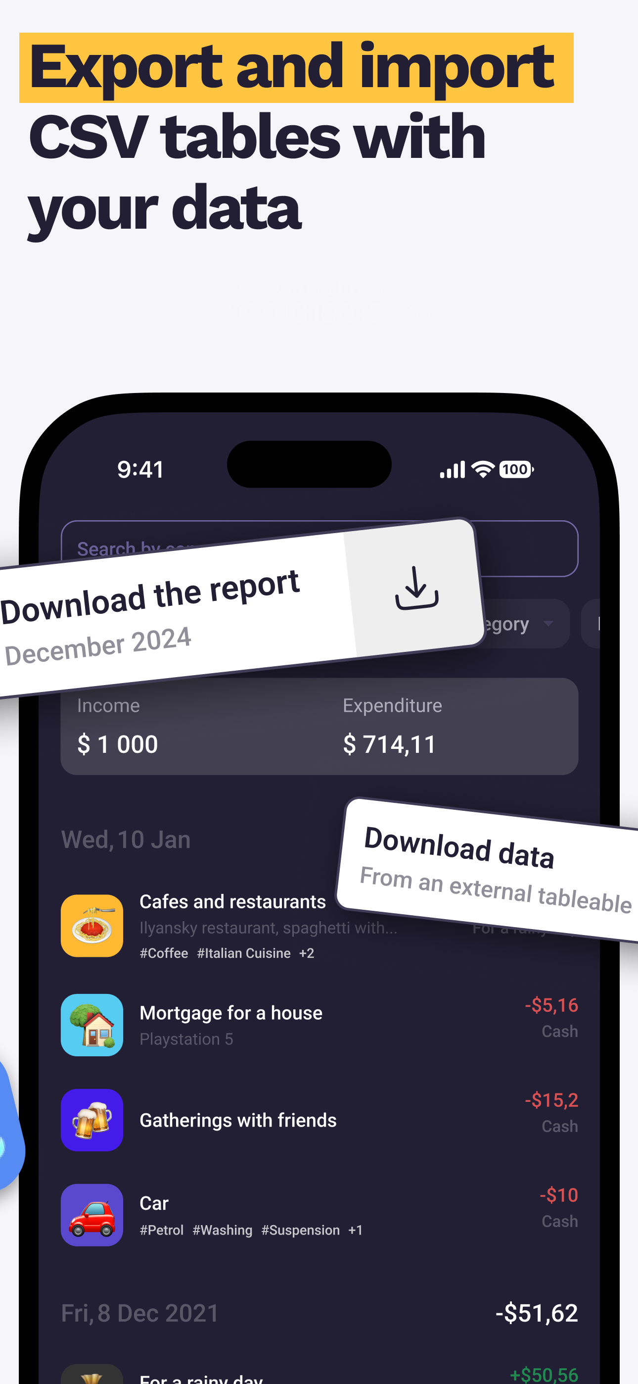 Finance: MyMoneyManager