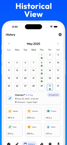 GLP 1 Tracker - Tirzepatide screenshot
