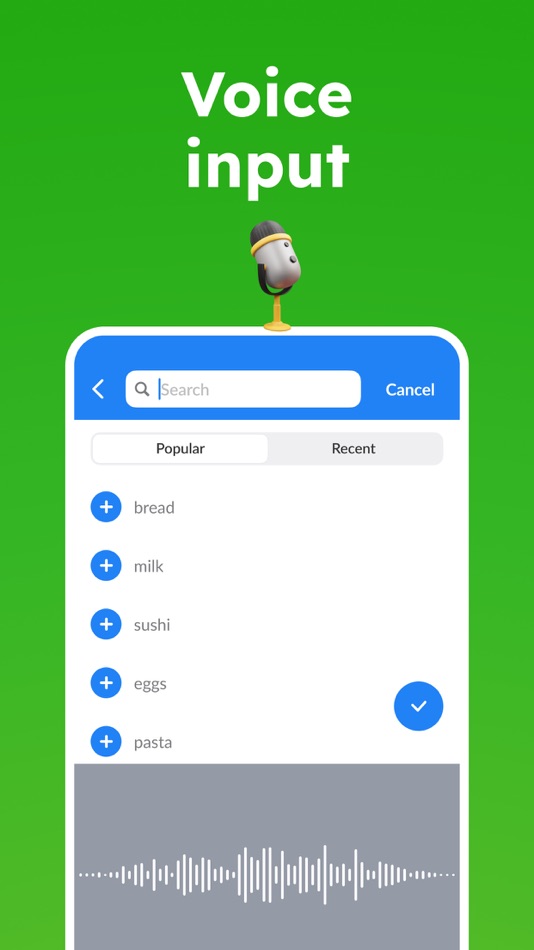 #7. Grocery List - Listonic (iOS) 由: Listonic