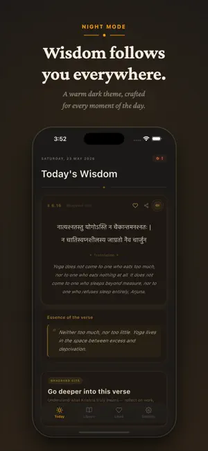 Vedya: Daily Bhagavad Gita screenshot 4