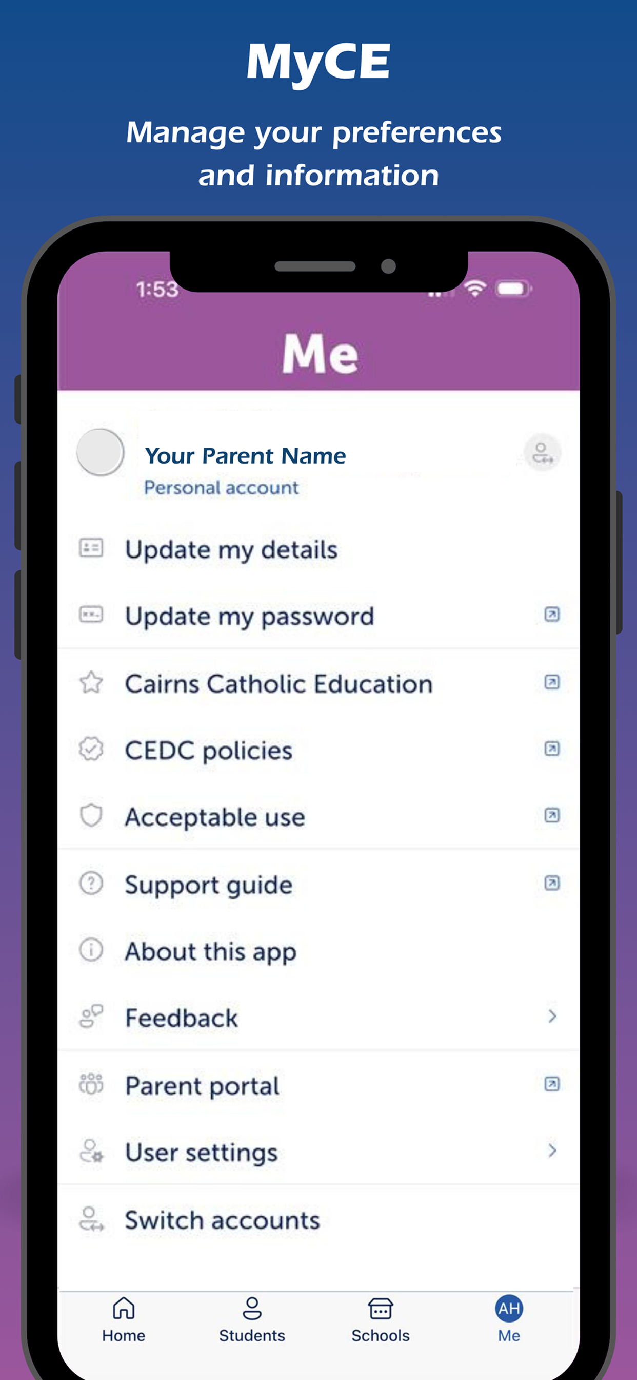 MyCE screenshot 5