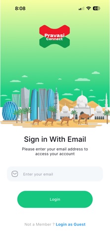Pravasi Connect App screenshot