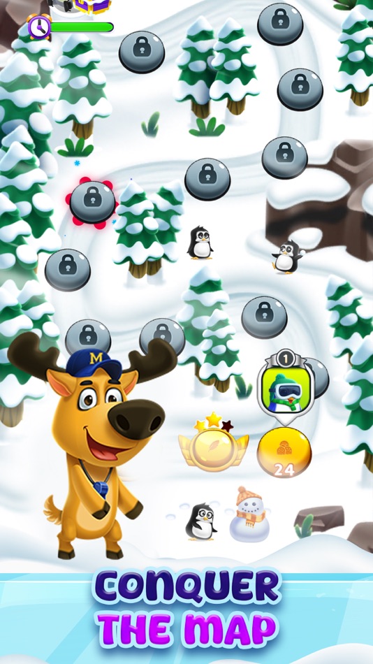 #5. Bubble Shooter: Frozen Pop (iOS) 由: Party Happy Games SL