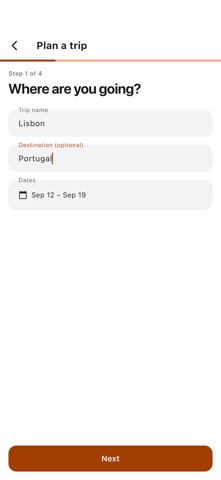 Pack Your Bags Checklist Screenshot 1 of 8