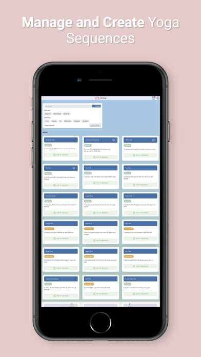 Screenshot #2 pour My Yogi - Sequence Builder