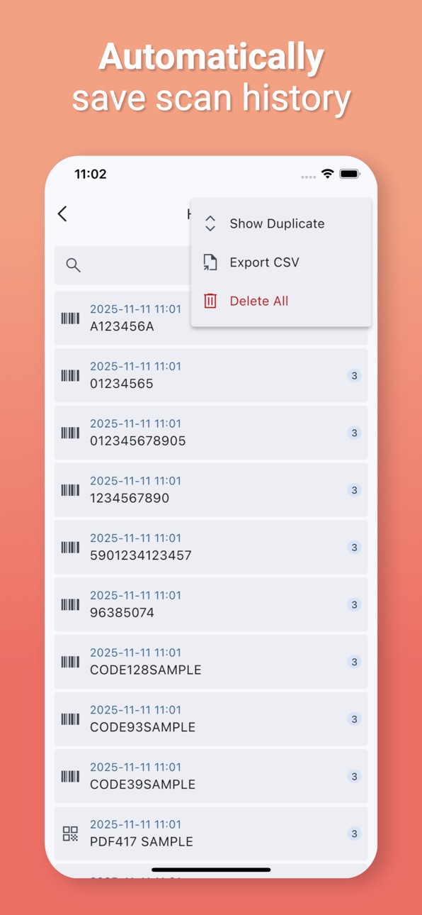 iPhone screenshot