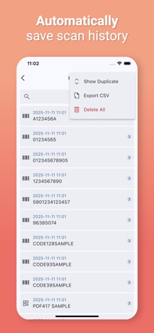 Barcode Reader + Screenshot 3 of 4
