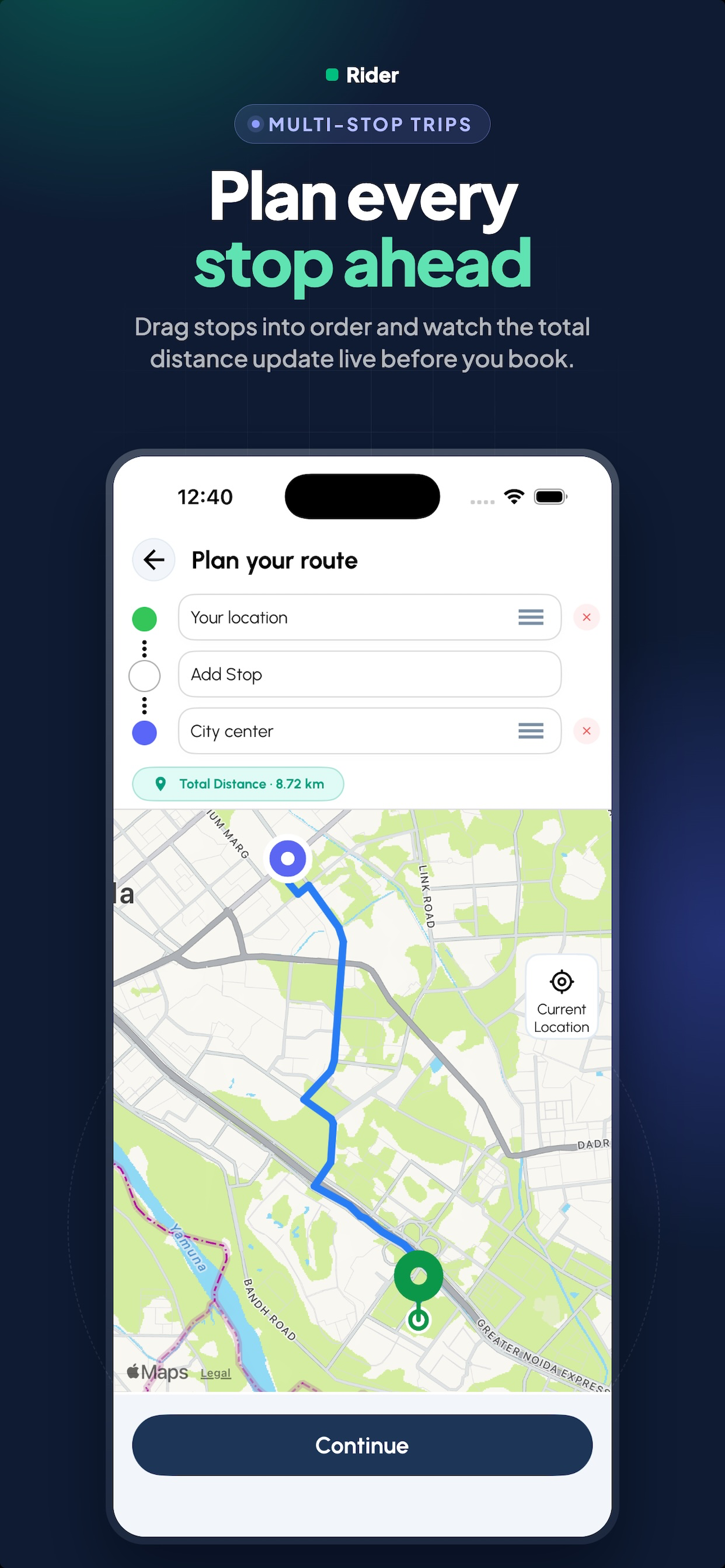 HireMe - Taxi Booking App screenshot 3