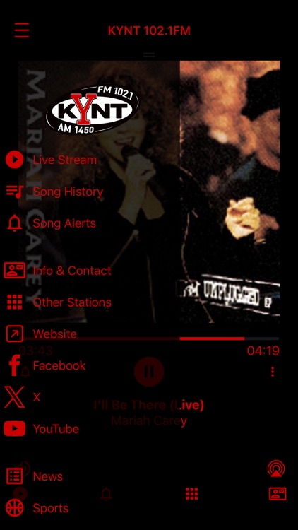 KYNT 102.1 FM &  1450 AM