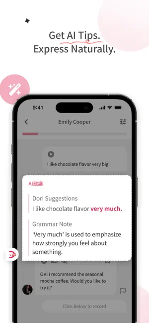Dori Speak AI English Learning screenshot 4