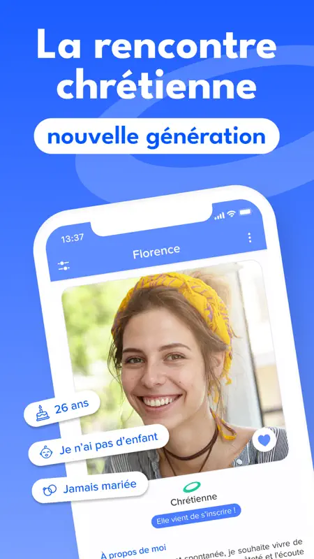 Heavn – Rencontres chrétiennes screenshot 1 of 8