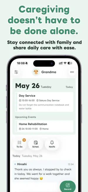 Caregiver Home Care: CAREZ screenshot 2