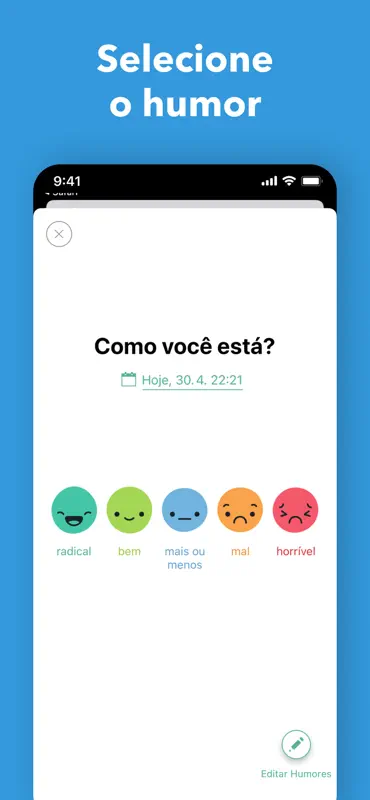 Daylio Diário: Diário de humor screenshot 2 of 10