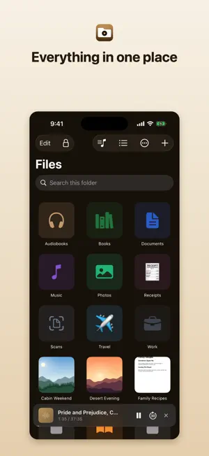 Trove: File & Audio Manager screenshot 1