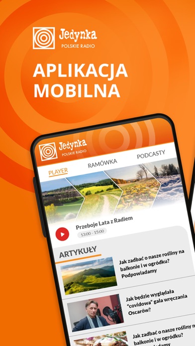 Jedynka Polskie Radio Screenshot