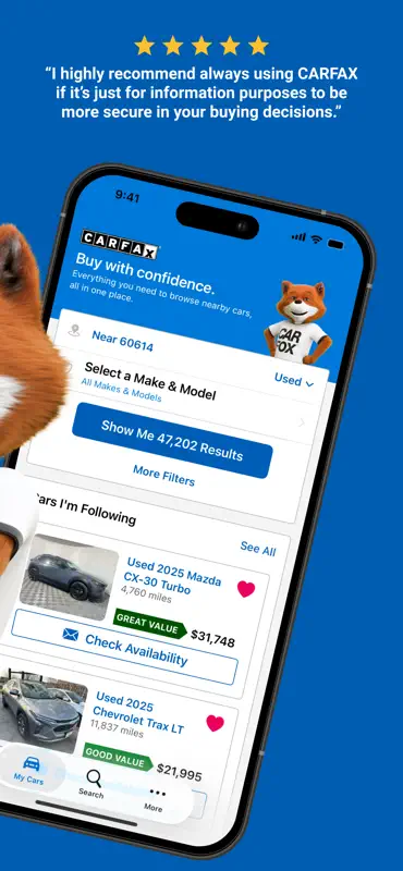 CARFAX - New & Used Cars screenshot 2 of 8