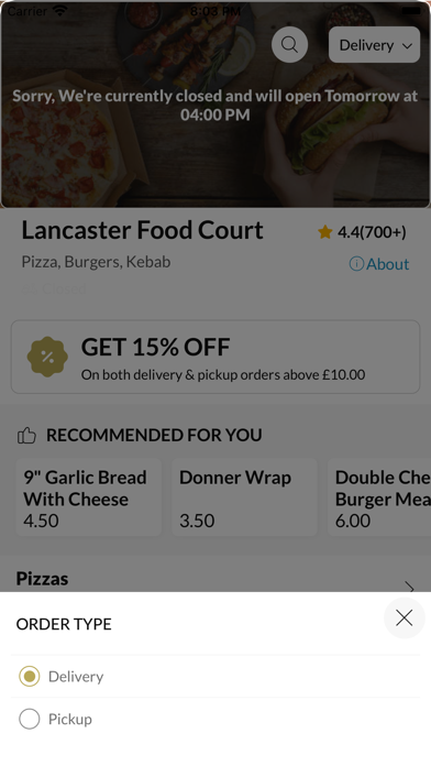 Lancaster Food Court Screenshot