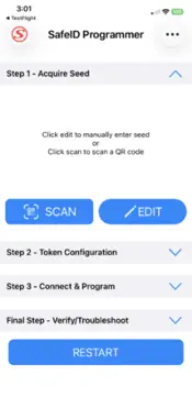 SafeID Programmer screenshot 1