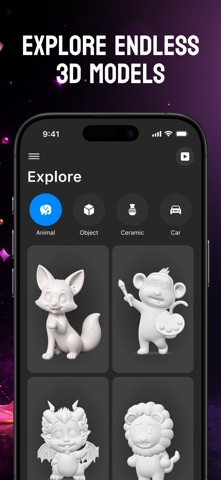 3D Coloring - Paint Studio iPhone screenshot