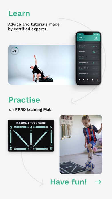 FPRO: Train football at home Screenshot
