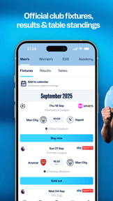Manchester City Official App screenshot