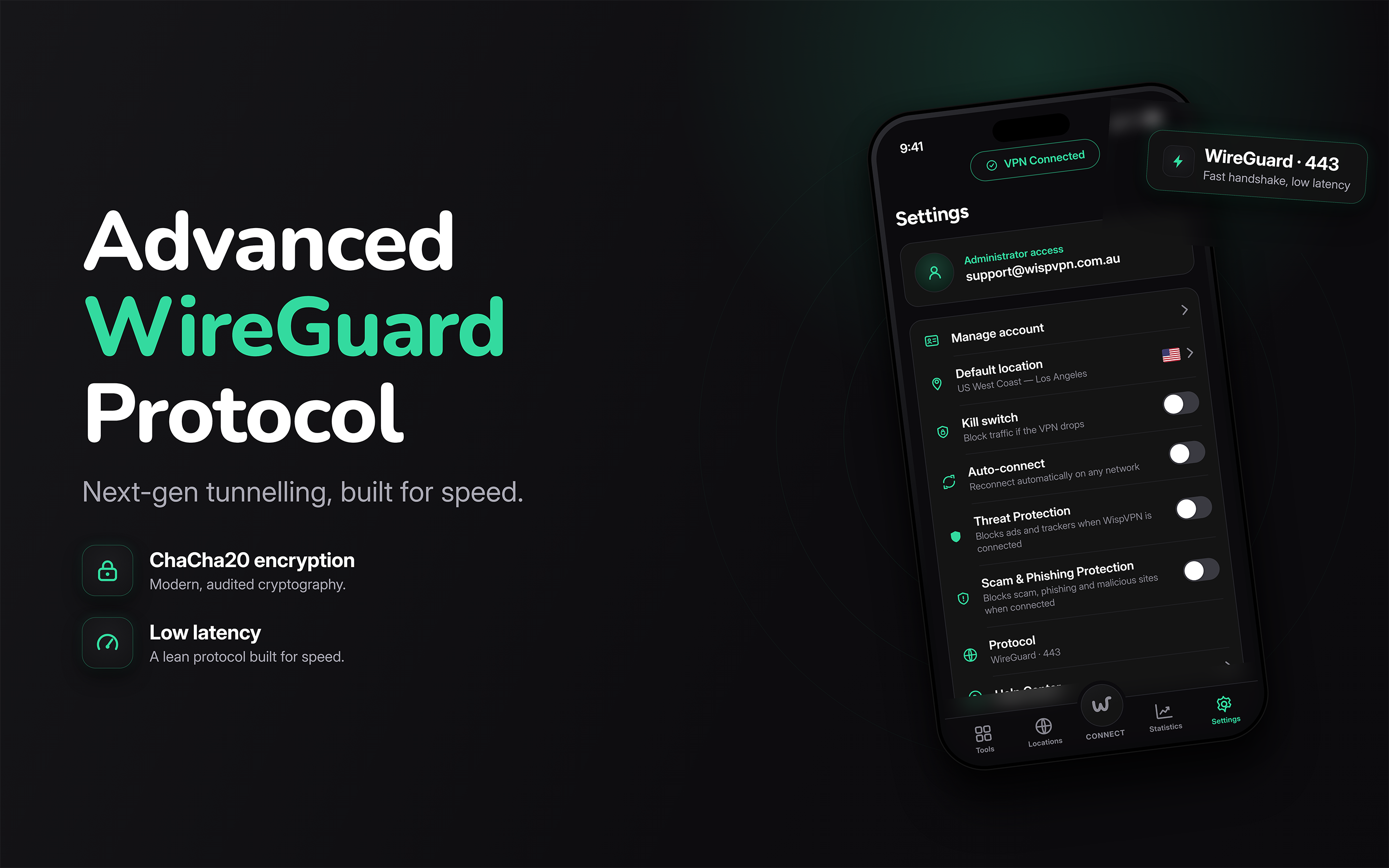 WispVPN - Fast & Secure VPN screenshot 11