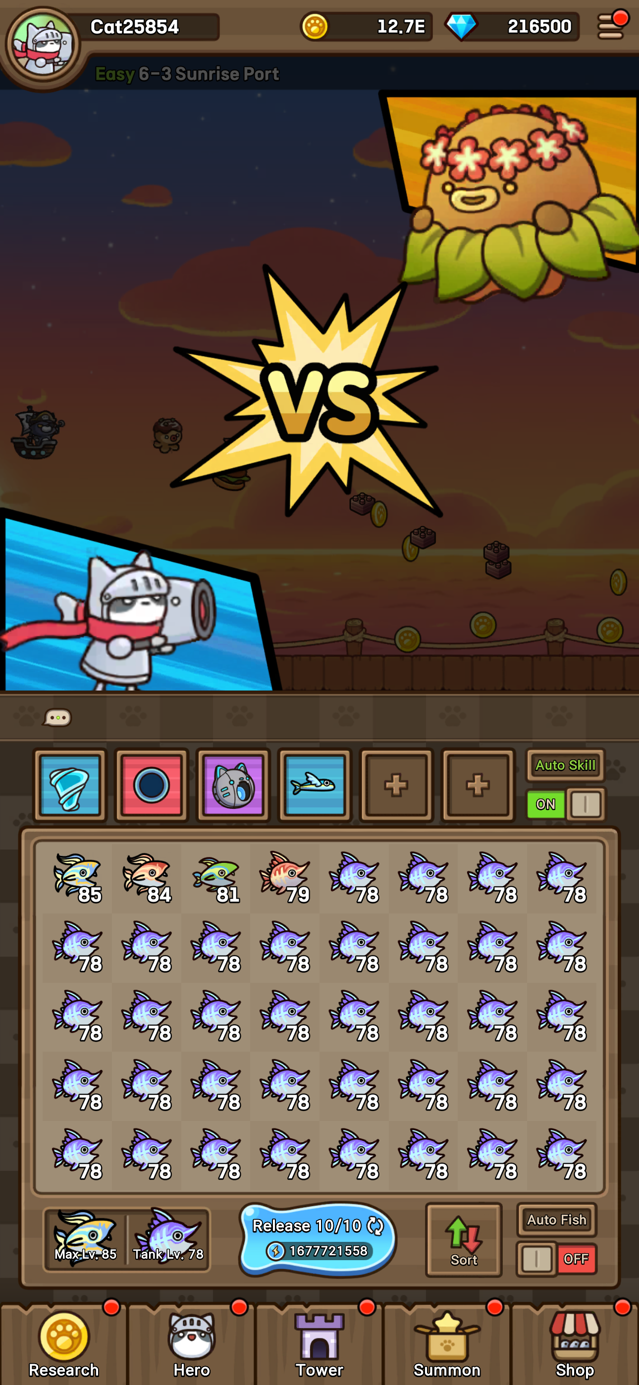 Cat Hero : Idle RPG