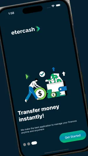 etercash screenshot 1