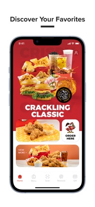 crispy burger 脆脆鸡 screenshot 2