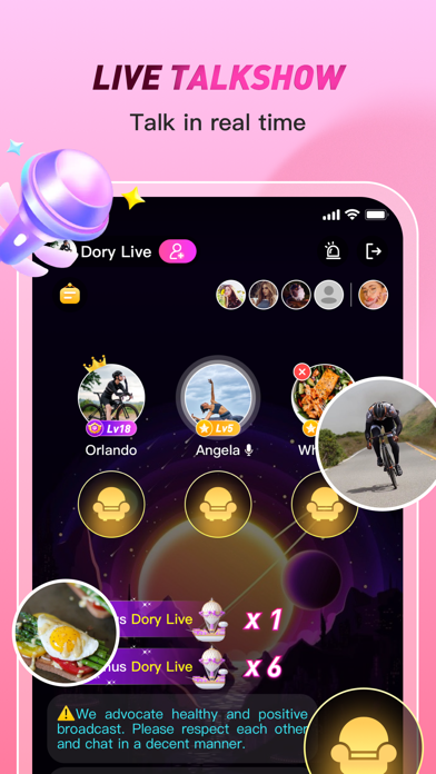 Dory Live Screenshot
