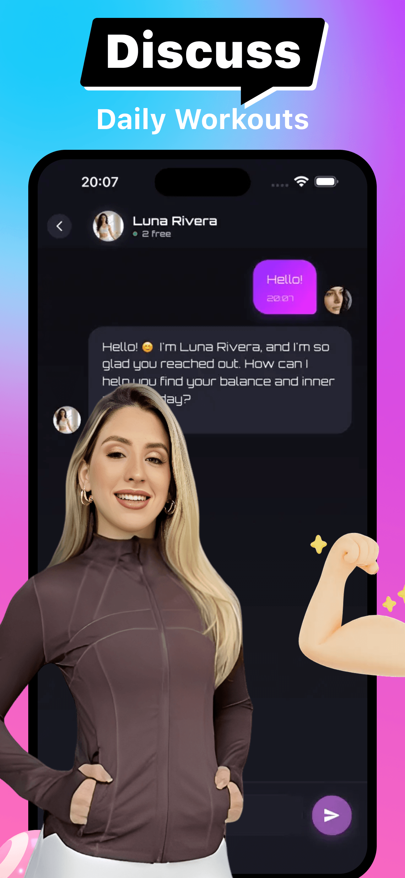 Fiti - Fit & Chat screenshot 3