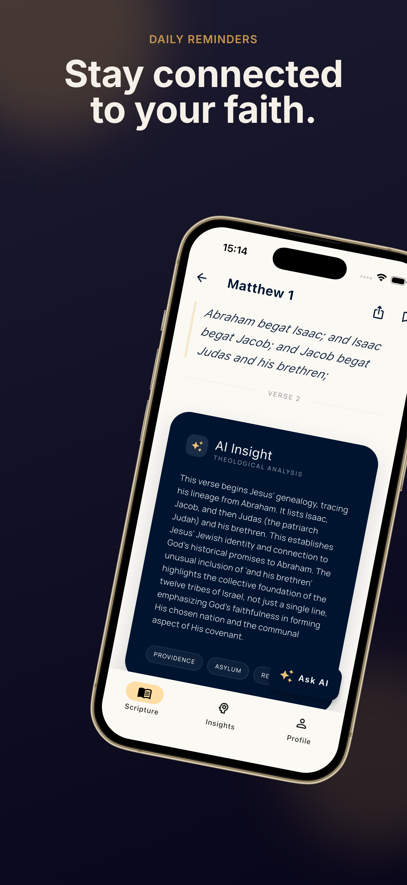 Keepace: Bible & Quran + AI screenshot 5