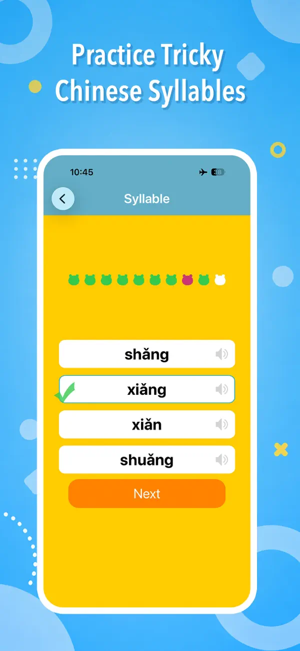 Screenshot #2 pour Chinese Pinyin Game