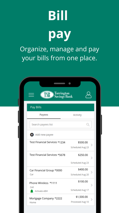 Torrington Savings Bank Mobile Screenshot