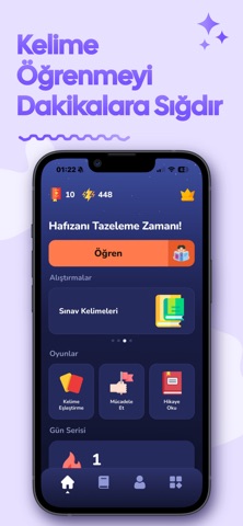 Vokario İngilizce Kelime Öğren screenshot