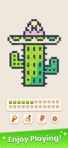 Jewel Relax: Pixel Puzzle iPhone screenshot