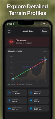 Terrain Elevation Profile screenshot 2