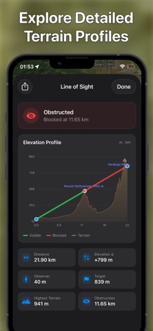 Terrain Elevation Profile Screenshot 2 of 5